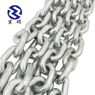 China Industrial High Strength Lifting Boat / Chain G80 Galvanized Chain 6mm 8mm 10mm for sale