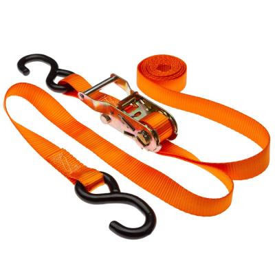 China Goods High Quality Polyester Link Straps Small Down Polyester Ratchet Lifting Strap for sale