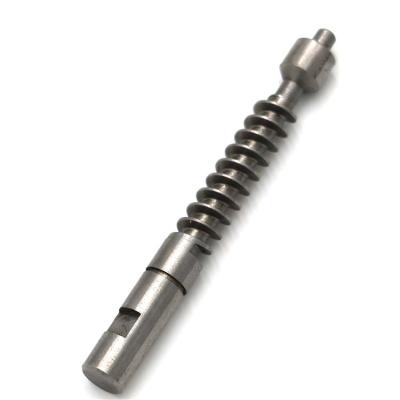 China OEM 45 Stainless Steel Screw Part Aerospace Nickel Plated CNC Machnining Custom Rotating Services for sale