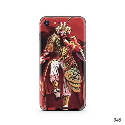 China PVC Fashion 3D Relief Back Film Mobile Phone Skin Sticker Back Screen Protector For Sale for sale