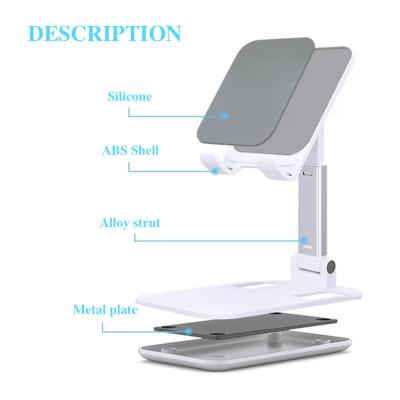 China 2011 Universal Adjustable Hot Foldable Mobile Wireless Phone Holder Stand Desktop Laptop Stand Mobile Phone Holder for sale