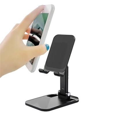 China Adjustable Universal Foldable Stand Holder Table Mobile Phone Pocket Table Mobile Phone Tablet Holder Customize Handphone Stand Holder for sale