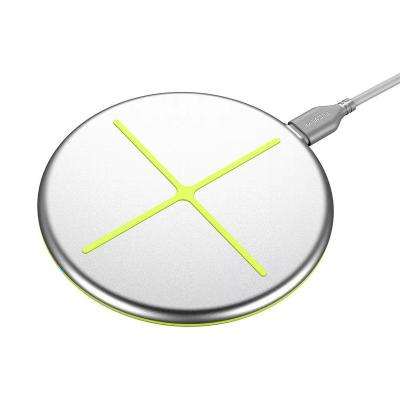 China Ultra-thin 10W Tablet Disc Mobile Phone Wireless Charging Pad is suitable for multi brand mobile phones for sale