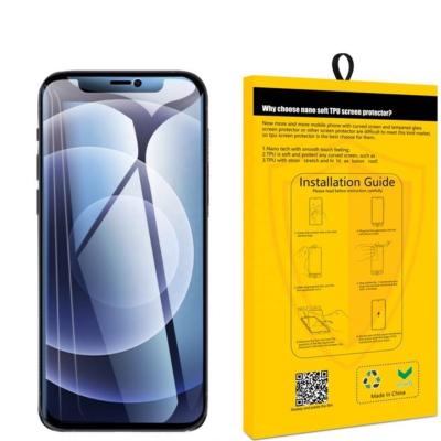 China Anti oil for Huawei/iPhone mobile phone film curved full screen matte soft film explosion-proof film for sale