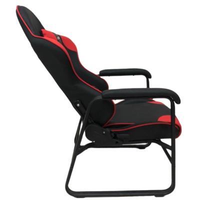 China Foldable Best Office Swivel Computer Chairs Black Gaming Leather Gaming Chair for sale