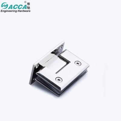 China 90 Degree Glass To Wall Shower Hinge For Shower Room for sale