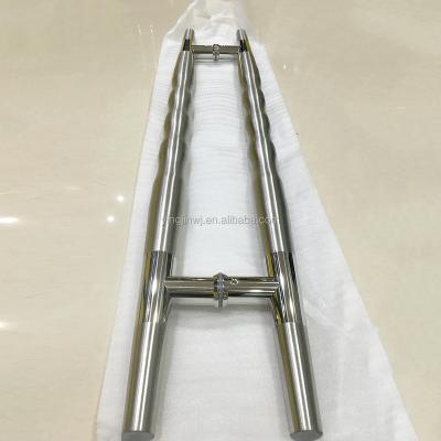 China Factory Direct Sell Stainless Steel Tube Antique Glass Door Handle With Best Price for sale