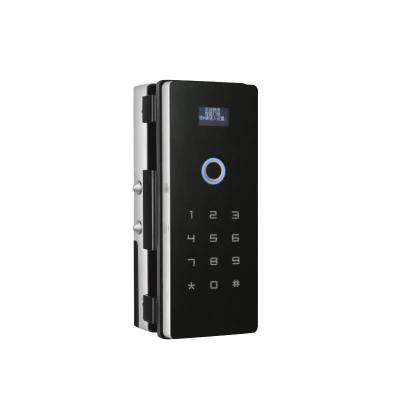 中国 Safe Keyless Home Office Glass Door Lock Electronic Digital Fingerprint Smart Door Lock 販売のため