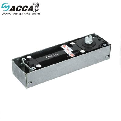 China Commercial Heavy Duty Glass Door Floor Hinge Hydraulic Single Cylinder Pivot Floor Spring en venta