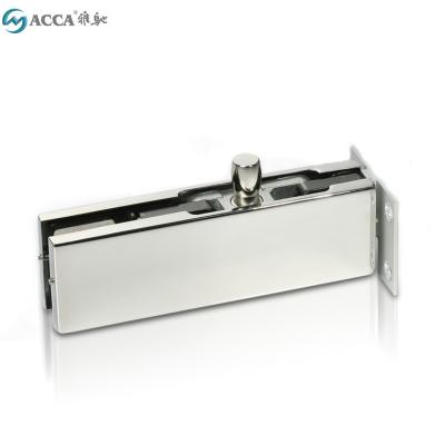 China Stainless Steel Top Pivot Patch Fitting Overpanel Pivot Patch For Glass Door en venta