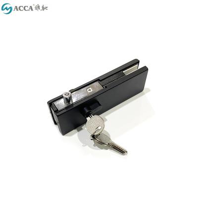 China Manufacturing Frameless Glass Door Hardware Patch Fitting Lock Patch for sale