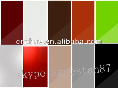 China MDF High Gloss Acrylic 18mm Panel Various Colors Waterproof Moisture Proof For Kitchen Cabinet Door for sale