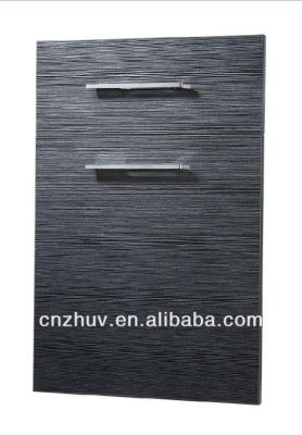 China Modern Wood Grain Melamine Particle Board Sideboard Doors for sale