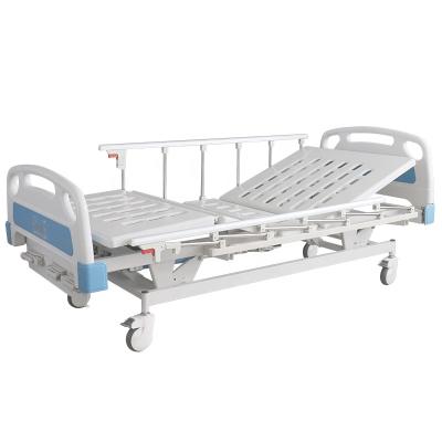 China Hot Sale 3 Crank Hospital Bed ORP-BM34 Manual Hospital Bed Metal Folding Hospital Bed Manual Hospital Bed for sale