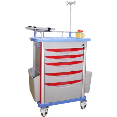 China Modern ORP 601-ET Hospital Trolley Specification for Emergency Crash Trolley for sale