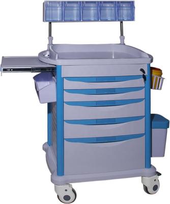 China Factory Wholesale Price Modern Anesthesia ABS Hospital Trolley for sale