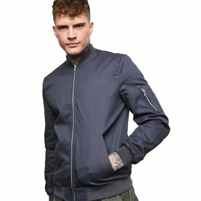 China Guangzhou Jwin Logo Blank Bomber Jackets Men QUICK DRY Custom Fashion Plus Size Man Jackets Nylon for sale