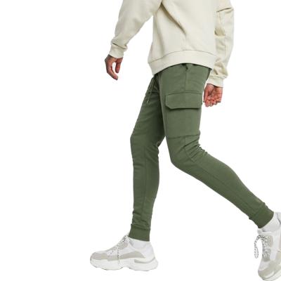 China Wholesale Custom Made 100% Cotton Anti-pilling Mens Gym Joggers 320G Terry Sweatpants Joggers With French Strings for sale