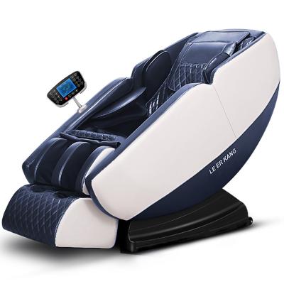 China Hot Cheap Adjustable Leercon Big Body LCD Touch Screen Calf Weightless Weightless Massage Chair With Free Spare Parts for sale