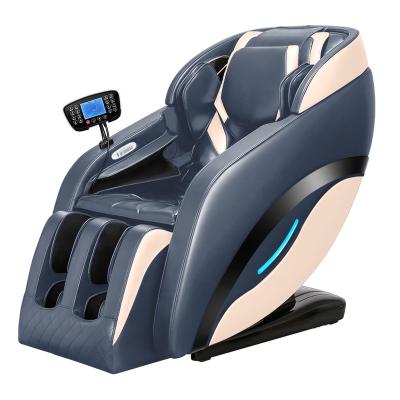 China SL Tracking Massage Leercon OEM Gua Sha Gaming Chair With Footrest And Massage Vibration Armchair Luxury Full Body 3d 4d Electric Chair for sale