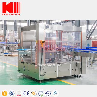 China Beverage King Machine Full Automatic OPP Hot Glue Labeling Machine For Water Beer Juice PET Glass Bottle for sale