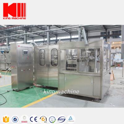 China Beverage King Machine Full Automatic Tin Aluminum PET Can Filling Machine For Carbonated Drink for sale