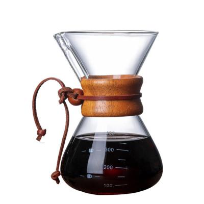 China Handmade Glass Pot Turkish Coffee Coffee Maker Glass Pot Viable Water Viable Custom Teapot Maker for sale