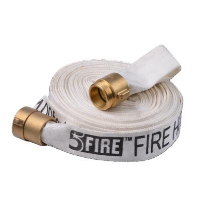 China For water SF11-009 fightting / discharging 25mm - 200mm height PVC fire hose and polyester propellant American type coupling fire hose for sale