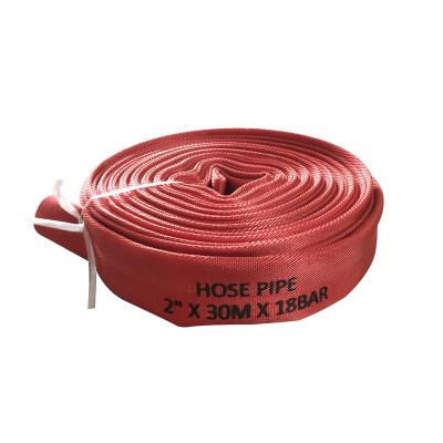 China For water fightting/discharge water Oceanflex red color Syntheic fire hydrant rubber lined hose for agriculture industrial construction for sale