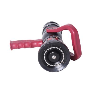 China 1.5 Inch 1.5 Inch 2.5 Inch Fire Fighting Hose Adjustable High Pressure Nozzle for sale