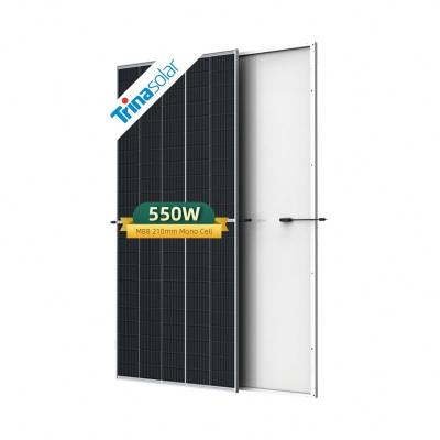 China EVA/POE Trina solar kit 260w 270w 280w 300w  bifacial dual glasspv module pc 14 for sale