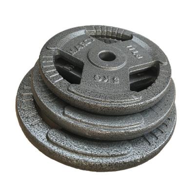 China Universal Gym Weightlifting Cast Iron Rubber Coated Barbell Plates Weight Plates For Sale for sale