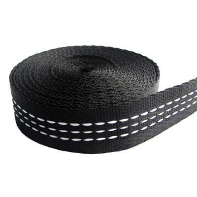 China Sustainable Products Outdoor Goods Polyester Reusable Nylon Hammock Daisy Chain Strap Webbing Recycled Nylon Webbing for sale