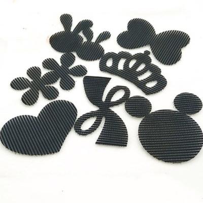 China Viable Wholesale Square Round Shade Color Oval Nylon Cartoon Pictures Barber Salon Hair Gripper With Custom Logo for sale