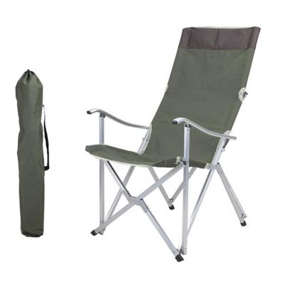 China Customized Outdoor Folding Chair Camping Chair Easy-carry Telescopic Portable Beach Chair for sale