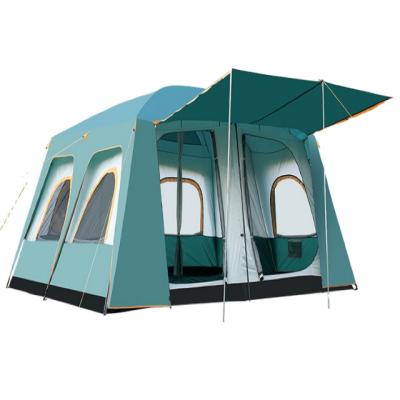 China Extended Type 12 Person Large Luxury Camping Tent For Family for sale