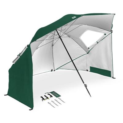 China Steel FUJIE UPF 50+ Portable Sun Shelter Tent Beach Umbrella Tent and Weather Shelte for sale