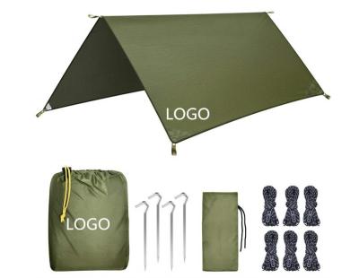 China Diamond Shape Waterproof Sun Shelter Anti-UV Rain Fly Tent for sale