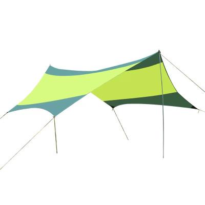 China Extended Type Portable Waterproof Lightweight Camping Sunshade Outdoor Rain Fly Type for sale