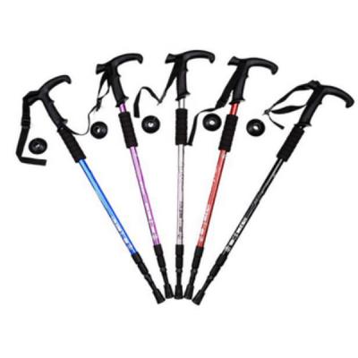 China : External Lock Trekking Pole Aluminum Alpenstock With High Quality for sale