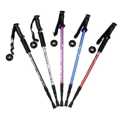 China High Quality 4 Sections Aluminum Retractable Walking Stick 4 Sections Aluminum Retractable Walking Stick for sale