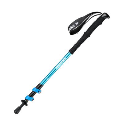 China Walking stick trekking pole compass hiking trail sticks outdoor carbon fiber FUJIE for sale