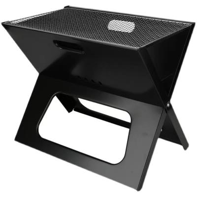 China Good Quality Portable Folding Charcoal Barbecue Folding Portable Grill for sale