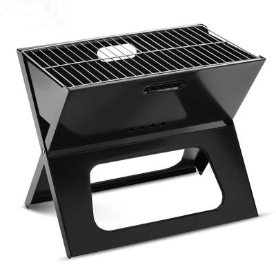 China Folding Easy Carry Outdoor Stainless Steel Fold Charcoal Gas Barbecue Grill for sale