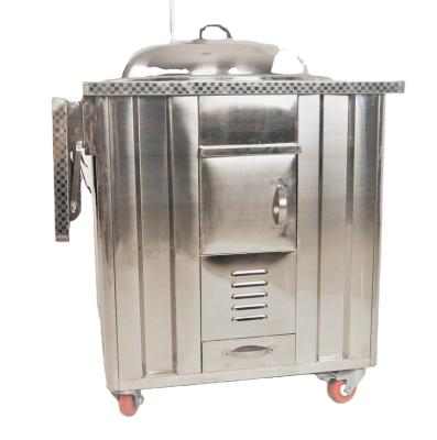 China Easy To Mobile Hot Sale Folding Charcoal Indoor Wood Stove for sale