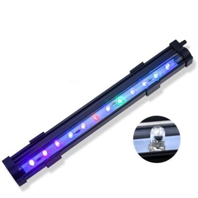 China Viable Bubble Light Colorful LED Aquarium Light With Remote Control Color-Changing Aquarium Diving Light for sale