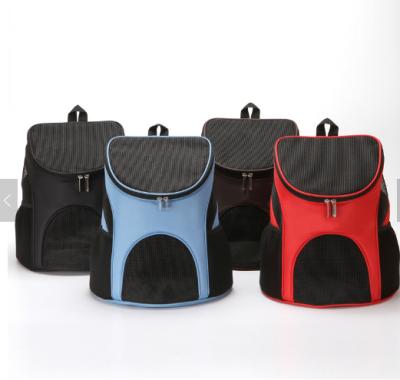 China New Design LEISURE Folding Travel Pet Carrier Backpack Pet Bag Pet Supplies Factory for sale