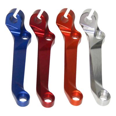 China Aluminum Clutch Brake Lever Throttle Lever Grip Cable Handlebar Rings Micro CNC Machining Precision Machining High OEM NC 5000pcs; GUA for sale