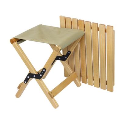 China Eco-freindly Universal Outdoor Folding Solid Wood Maza Sneak Outdoor Table Chair Set Small Bench Beech Wood Mini Camping Table for sale