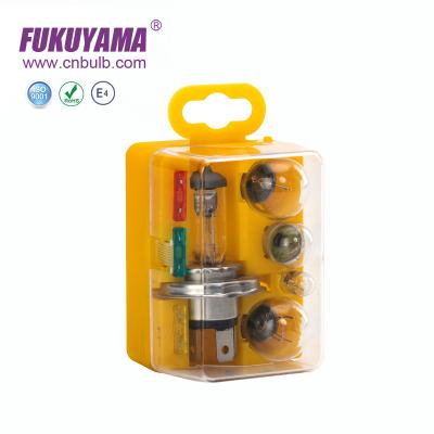 China 10A Car Auto Lamps H4 Emergency Kits Spare Parts for sale